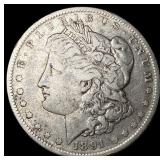 1891-O Silver Morgan Dollar ABOUT UNCIRCULATED