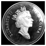 1991 Canada Silver Dollar "Frontenac" CHOICE PRO