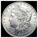 1891-S Silver Morgan Dollar CHOICE BU