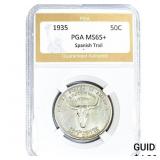 1935 Spanish Trail Half Dollar PGA MS65+