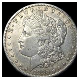 1880-S Silver Morgan Dollar CLOSELY UNCIRCULATED