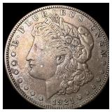 1921-S Silver Morgan Dollar ABOUT UNCIRCULATED