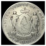 1920 Silver Half Dollar Maine Centennial NEARLY UN
