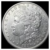 1880-S Silver Morgan Dollar CHOICE AU