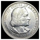 1893 Silver Columbian Half Dollar CLOSELY UNCIRCUL