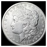 1884-S Silver Morgan Dollar NEARLY UNCIRCULATED