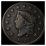 1827 Large Cent LIGHTLY CIRCULATED