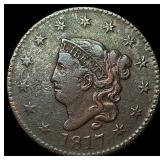1817 Large Cent NEARLY UNCIRCULATED