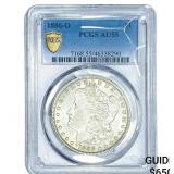 1886-O Morgan Silver Dollar PCGS AU55