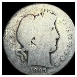 1897 Barber Quarter NICELY CIRCULATED