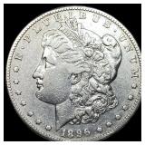 1896-S Silver Morgan Dollar NEARLY UNCIRCULATED