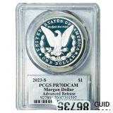 2023-S Morgan Silver Dollar PCGS PR70 DCAM