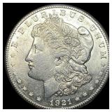 1921-S Silver Morgan Dollar CLOSELY UNCIRCULATED