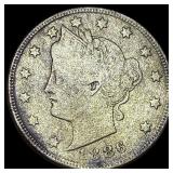 1886 Liberty Head Nickel NEARLY UNCIRCULATED
