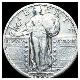 1928-D Silver Standing Liberty Quarter CLOSELY UNC