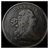 1804 Draped Bust Half Cent NEARLY UNCIRCULATED