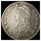 1827 Capped Bust Half Dollar ABOUT UNCIRCULATED