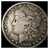 1900-O Silver Morgan Dollar ABOUT UNCIRCULATED