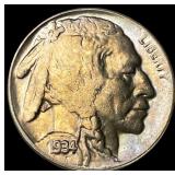 1934-D Nickel Five Cents Buffalo UNCIRCULATED