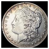 1893-S Silver Morgan Dollar ABOUT UNCIRCULATED