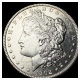 1902 Morgan Silver Dollar CHOICE AU