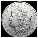 1904-S Silver Morgan Dollar CLOSELY UNCIRCULATED
