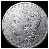 1884-S Silver Morgan Dollar NEARLY UNCIRCULATED