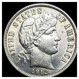 1912 Barber Dime UNCIRCULATED