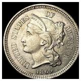 1865 Nickel Three-Cent Piece UNCIRCULATED