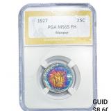 1927 Standing Liberty Quarter PGA MS65 FH Monster