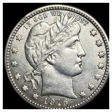 1916 Silver Barber Quarter UNCIRCULATED