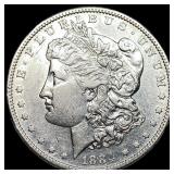 1884-S Silver Morgan Dollar CLOSELY UNCIRCULATED