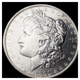 1891 Morgan Silver Dollar CHOICE AU