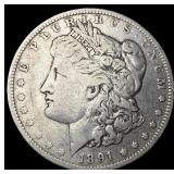 1891-O Silver Morgan Dollar ABOUT UNCIRCULATED
