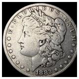 1882-O Silver Morgan Dollar ABOUT UNCIRCULATED