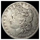 1884-O Silver Morgan Dollar ABOUT UNCIRCULATED