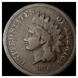 1875 Indian Head Cent NICELY CIRCULATED
