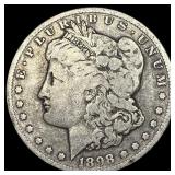 1898-S Silver Morgan Dollar NEARLY UNCIRCULATED