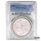 1888 Morgan Silver Dollar PCGS MS63