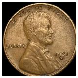 1931-S Lincoln Wheat Cent NEARLY UNCIRCULATED