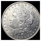 1897 Morgan Silver Dollar CHOICE AU