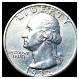 1932-S Silver Washington Quarter UNCIRCULATED