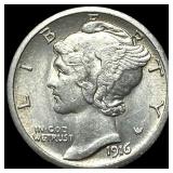 1916-S Silver Mercury Dime UNCIRCULATED