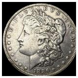 1886-O Morgan Silver Dollar CHOICE AU