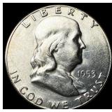 1953 Franklin Half Dollar CHOICE BU