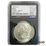 1883-CC Morgan Silver Dollar NGC MS62