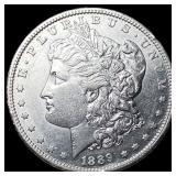 1889-S Silver Morgan Dollar CHOICE AU