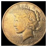1922 Silver Peace Dollar ABOUT UNCIRCULATED