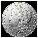 1904-S Silver Morgan Dollar NEARLY UNCIRCULATED
