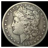 1899-S Silver Morgan Dollar NEARLY UNCIRCULATED